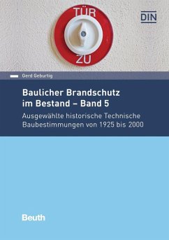 Baulicher Brandschutz im Bestand: Band 5 (eBook, PDF) - Geburtig, Gerd