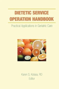 Dietetic Service Operation Handbook (eBook, PDF) - Kolasa, Karen