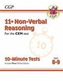 11+ CEM 10-Minute Tests: Non-Verbal Reasoning - Ages 8-9 (with Online Edition)