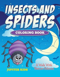 Insects And Spiders Coloring Book - Jupiter Kids