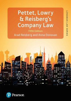 Pettet, Lowry & Reisberg's Company Law (eBook, PDF) - Lowry, John; Reisberg, Arad; Donovan, Anna