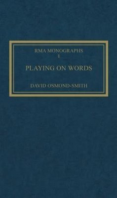 Playing on Words Cover Playing on Words