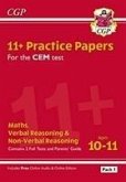 11+ CEM Practice Papers: Ages 10-11 - Pack 1 (with Parents' Guide & Online Edition): for the 2024 exams