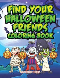 Find Your Halloween Friends Coloring Book - Jupiter Kids