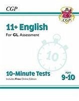 11+ GL 10-Minute Tests: English - Ages 9-10 (with Online Edition) - CGP Books