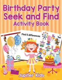 Birthday Party Seek and Find Activity Book - Jupiter Kids