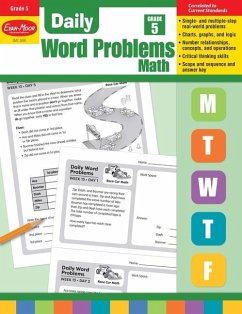 Daily Word Problems Math, Grade 5 Teacher Edition - Evan-Moor Educational Publishers