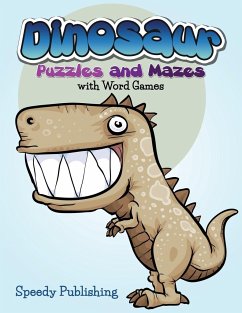 Dinosaur Puzzles and Mazes with Word Games