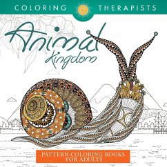 Animal Kingdom Coloring Patterns - Pattern Coloring Books For Adults - Coloring Therapist