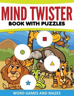 Mind Twister Book with Puzzles, Word Games and Mazes