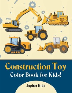 Cover Construction Toy Color Book for Kids!