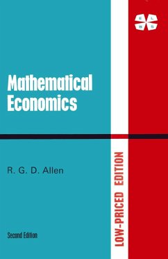 Mathematical Economics (eBook, PDF)