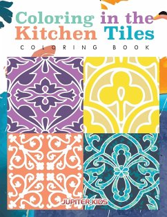 Coloring in the Kitchen Tiles Coloring Book - Jupiter Kids