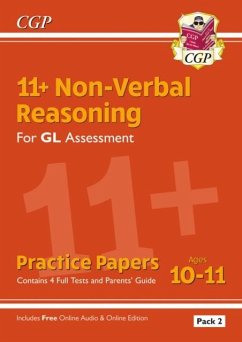Cover 11+ GL Non-Verbal Reasoning Practice Papers: Ages 10-11 Pack 2 (inc Parents' Guide & Online Ed)