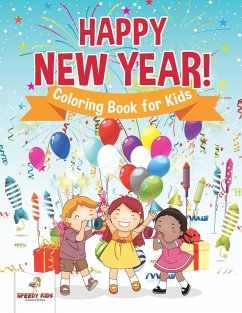 Happy New Year! Coloring Book for Kids - Speedy Kids