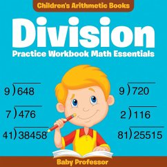 Division Practice Workbook Math Essentials   Children's Arithmetic Books - Baby