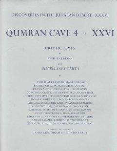 Qumran Cave 4 - Pfann, Stephen / Alexander, Philip (eds.)