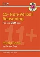 11+ CEM Non-Verbal Reasoning Study Book (with Parents' Guide & Online Edition) - Cgp Books