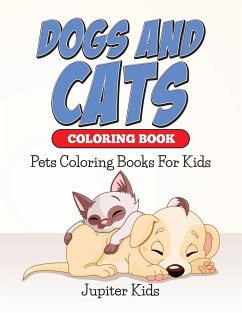 Dogs And Cats Coloring Book - Jupiter Kids