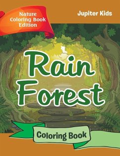 Cover Rain Forest Coloring Book