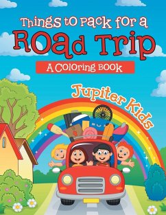 Things to Pack for a Road Trip (A Coloring Book) - Jupiter Kids