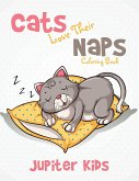 Cats Love Their Naps Coloring Book