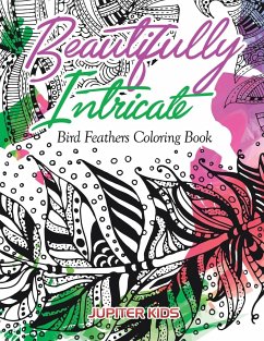 Beautifully Intricate Bird Feathers Coloring Book - Jupiter Kids
