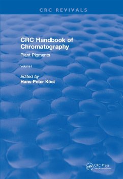 Cover Revival: CRC Handbook of Chromatography (1988) (eBook, PDF)