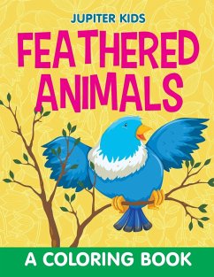 Feathered Animals (A Coloring Book) - Jupiter Kids