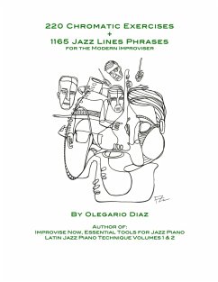 220 Chromatic Exercises + 1165 Jazz Lines Phrases for the Modern Improviser - Diaz, Olegario