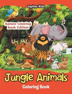 Jungle Animals Coloring Book - Jupiter Kids