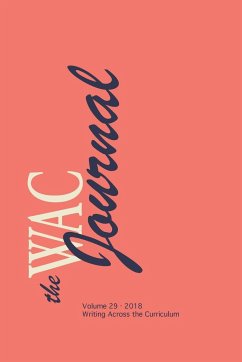 WAC Journal 29 (Fall 2018)