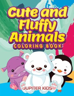 Cute and Fluffy Animals Coloring Book - Jupiter Kids