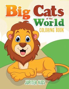 Big Cats of the World Coloring Book - Jupiter Kids