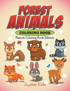 Forest Animals Coloring Book - Jupiter Kids