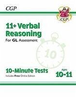 11+ GL 10-Minute Tests: Verbal Reasoning - Ages 10-11 Book 1 (with Online Edition) - CGP Books