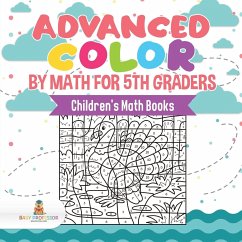 Advanced Color by Math for 5th Graders   Children's Math Books - Baby