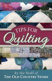 Tips for Quilting (eBook, ePUB)