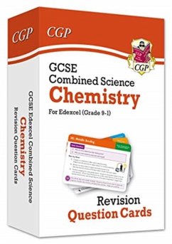 Cover GCSE Combined Science: Chemistry Edexcel Revision Question Cards