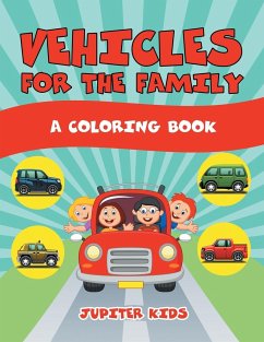 Vehicles for the Family (A Coloring Book) - Jupiter Kids