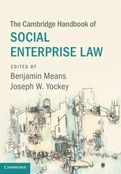 Cover Cambridge Handbook of Social Enterprise Law (eBook, PDF)