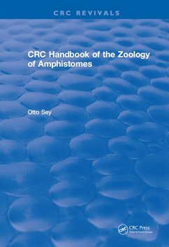 CRC Handbook of the Zoology of Amphistomes (eBook, PDF) - Sey, Otto