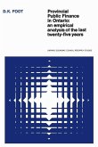 Provincial Public Finance in Ontario (eBook, PDF) Provincial Public Finance in Ontario (eBook, PDF)