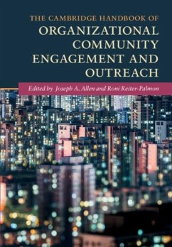 Cover Cambridge Handbook of Organizational Community Engagement and Outreach (eBook, PDF)