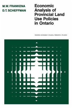 Cover Economic Analysis of Provincial Land Use Policies in Ontario (eBook, PDF)