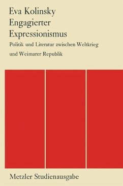 Cover Engagierter Expressionismus (eBook, PDF)