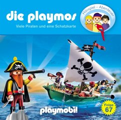 Viele Piraten und eine Schatzkarte / Die Playmos Bd.67 (1 Audio-CD)