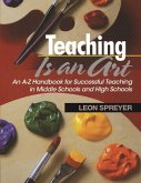 Teaching Is an Art (eBook, ePUB)