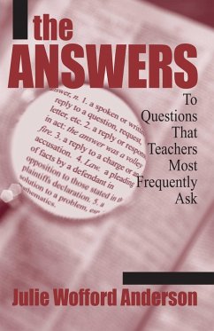 The Answers (eBook, ePUB) - Anderson, Julie Wofford