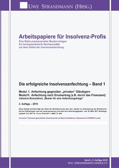 Die erfolgreiche Insolvenzanfechtung ¿ Band 1